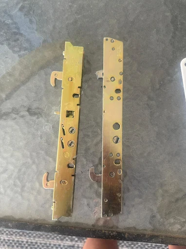 Sliding door lock mechanism parts